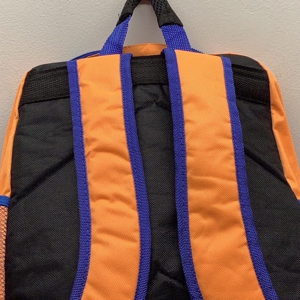 Eaglesport Stylish Orange Backpack With Blue Accents. (Preloved) - Picture 7 of 10